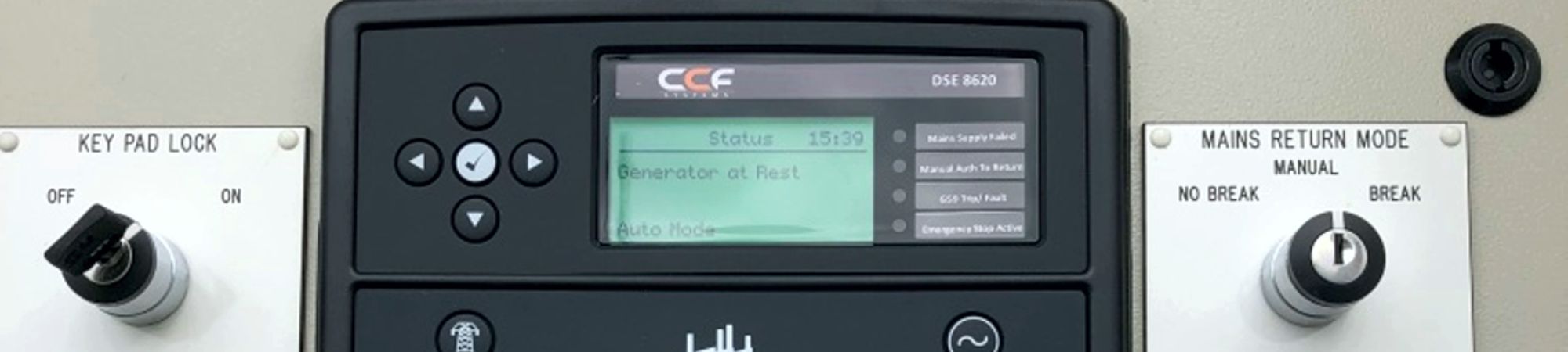 CCF Systems Generator Maintenance and Controls
